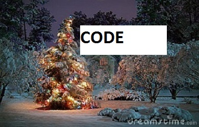 Lesson 11 Christmas Tree lights code Example