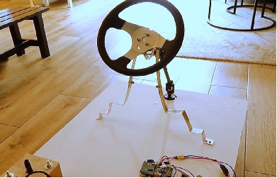 Tesla 4 :) Car Project using Skateboard BLDC Controller