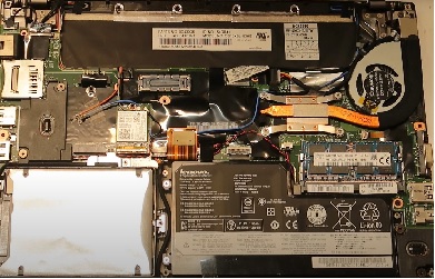 Fixing Lenovo Laptop X250 After fall (Leds stuck wouldn’t restart) – Part1