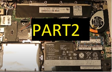 Fixing Lenovo Laptop X250 After fall (Leds stuck wouldn’t restart) – Part2