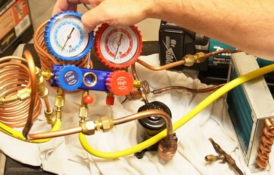 Air condition mini compressor 12V Part5