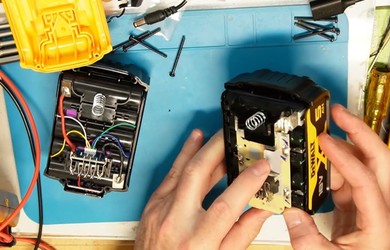 Dewalt Fake battery from Aliexpress