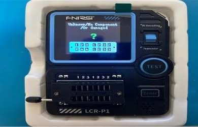 Digital LCD component tester