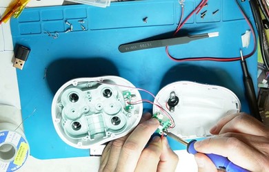 disassemble and test Massage from Aliexpress